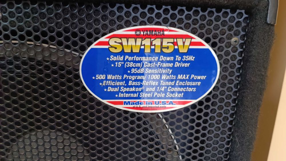 Nagłośnienie estradowe Yamaha + Thomann t.amp / TSA 4-1300