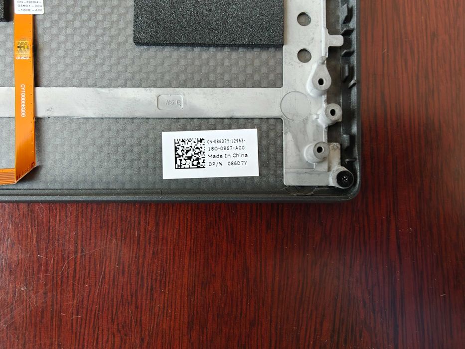 Dell Palmrest 086D7Y для XPS 15, 9550, 9560, Precision 15 5510, 5520