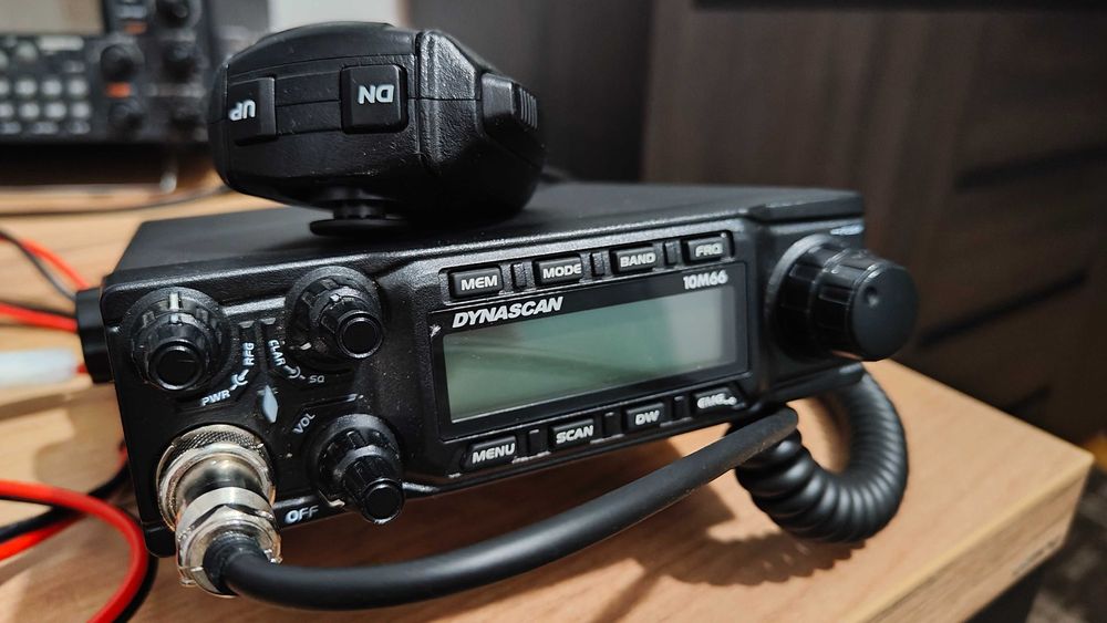 DYNASCAN 10M66 radiotelefon AM/FM/SSB TRX 60W wersja Export 25-30MHz 10m, CB
