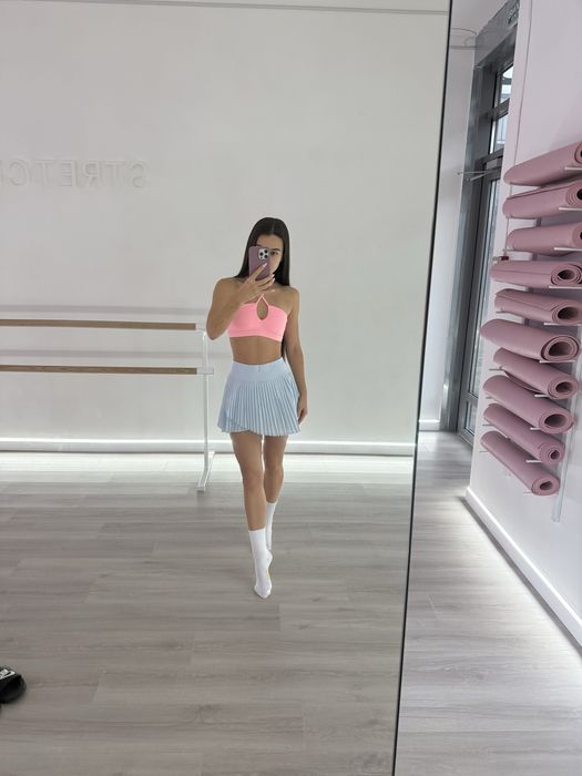 Тенісна спідниця-шорти жіноча. Спортивна юбка для фітнесу, танців .