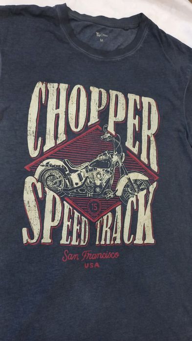 Футболка з принтом мото М