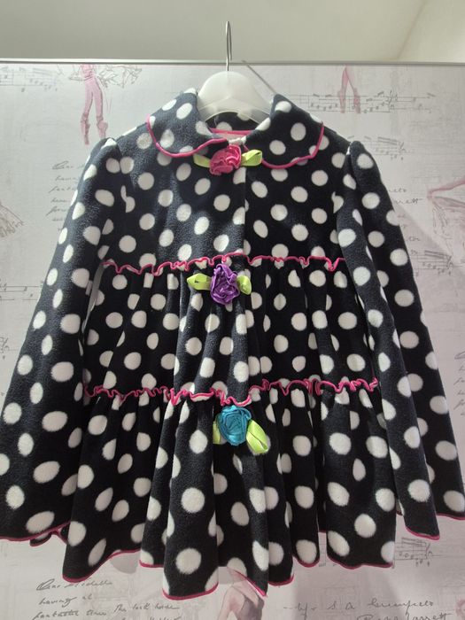 Флісове пальтичко для дівчинки