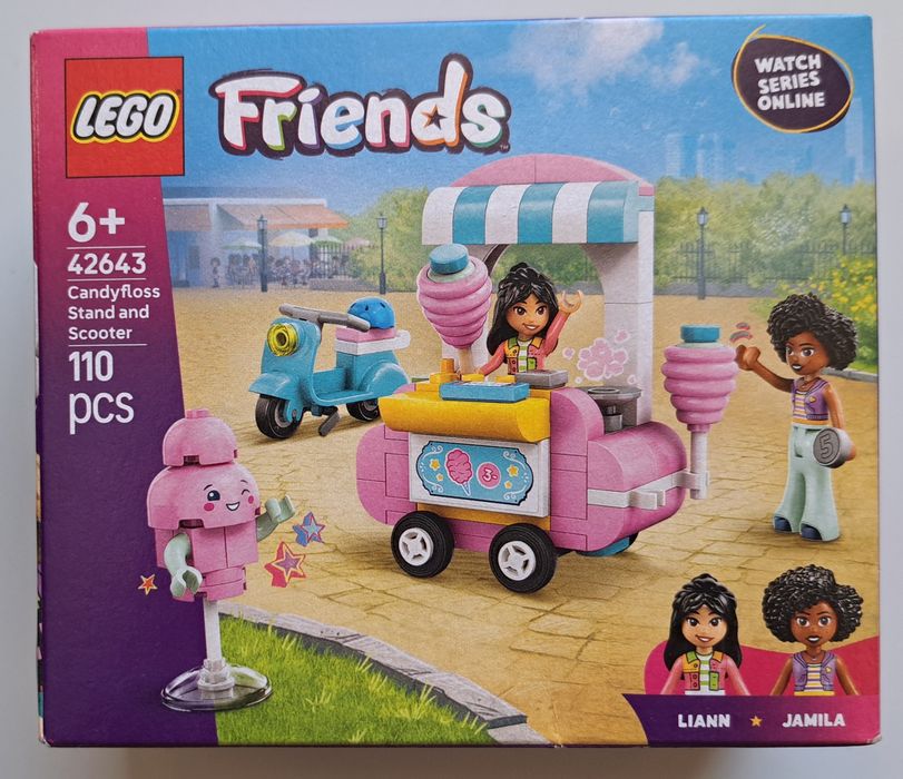 Lego 42643 Stoisko z Watą Cukrową I Skuter