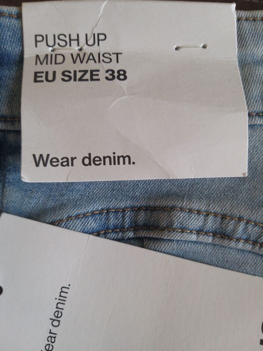 Spodnie jeansowe damskie Hause Push Up38 nowe