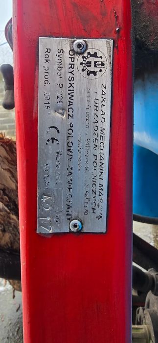 Opryskiwacz 800l 15m Biardzki 2015