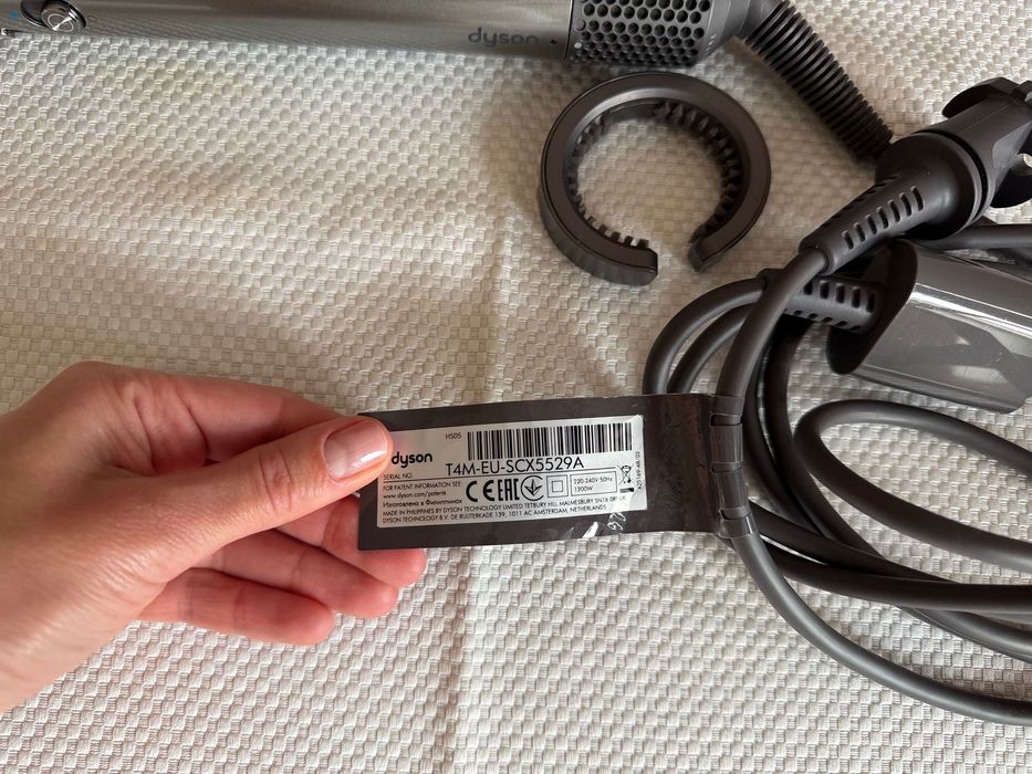 Оригінал Dyson HS05 Airwrap complete long NickelCopper + насадка 20 мм