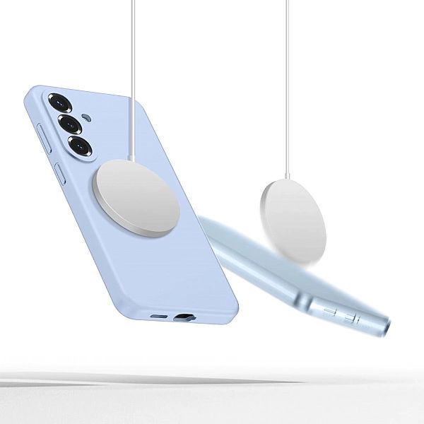 Tech-Protect Silicone Magsafe Galaxy S26 Sky Blue