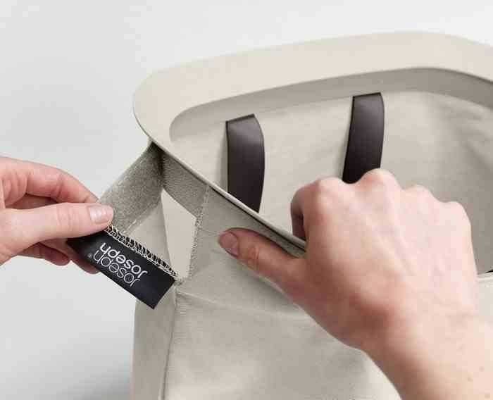 Kosz wolnostojący na pranie Joseph Joseph 90l beżowy