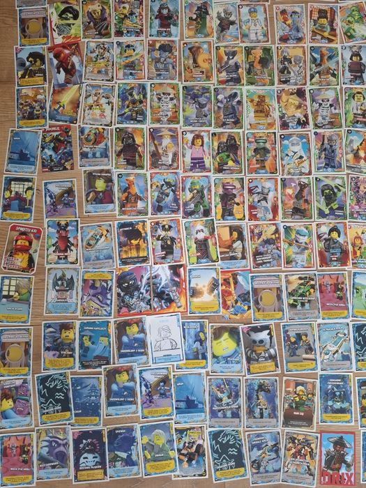 Karty ninjago kolekcja 288 sztuk