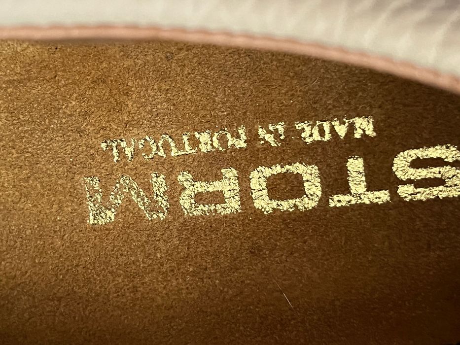 Made in Portugal skóra naturalna mokasyny męskie 43