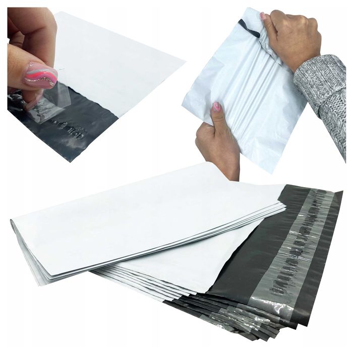 Foliopaki Kurierskie BIAŁE A3 310x420 50 szt.