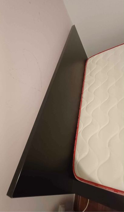 Cama de Casal 160x200cm + Colchón Viscoelástico (Ótimo Estado)