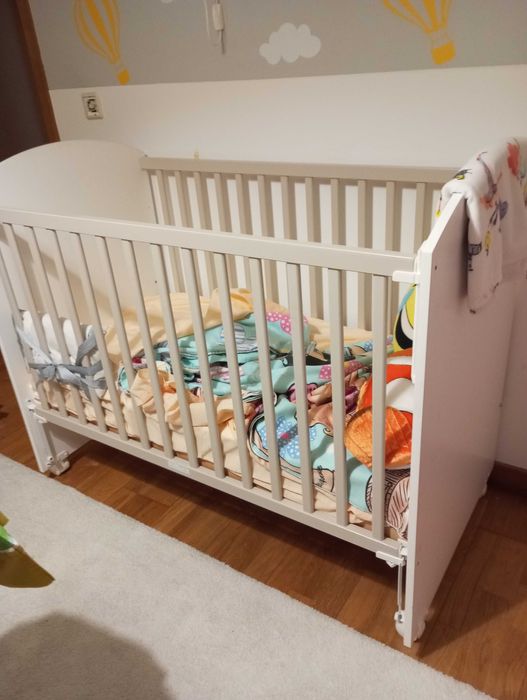 Berço grades bebé c/ colchão