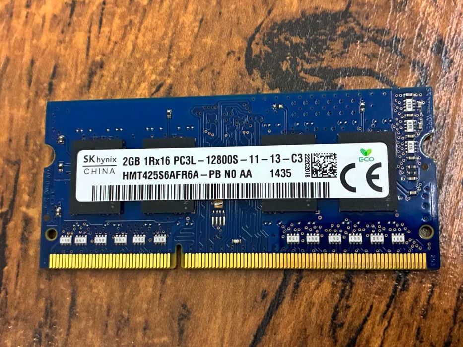 память для ноутбука SODIMM SK hynix DDR3L 2Gb (HMT425S6AFR6A-PB)