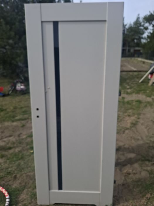 Drzwi 80 nowe biale
