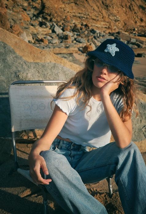 Bucket hat Azurite