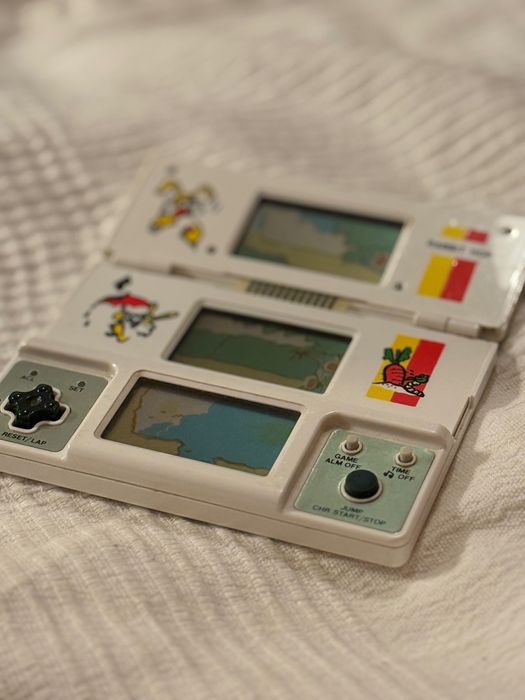 VTech Rabbit Hop 1982 – Funciona bem (Tri-Screen Vintage)