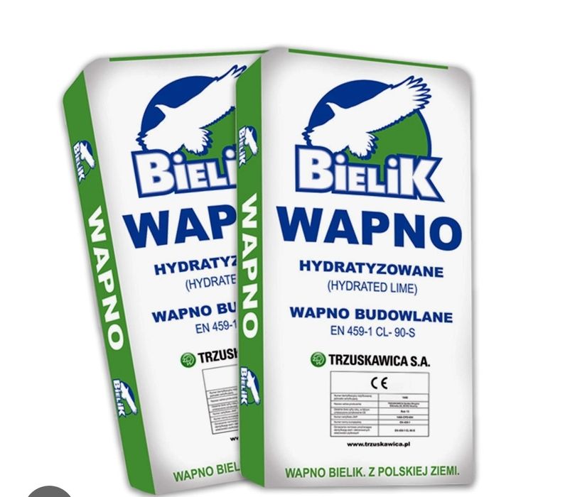 Wapno budowlane Bielik 25 kg – 30 zł/worek