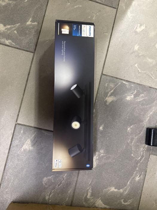 Listwa świetlna 2x  PHILIPS HUE black Ambiance Runner czarny WiFi