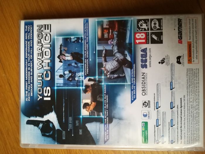 Jogo para computador Alpha Protocol
