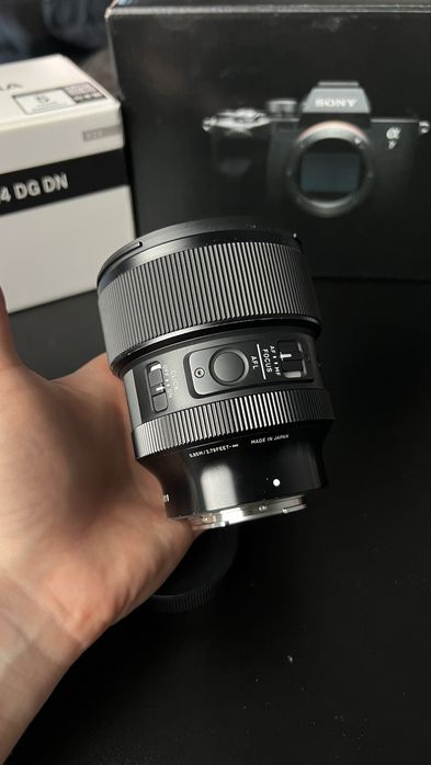 Sigma art 85mm DG DN Sony-E