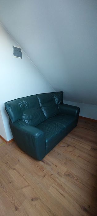 2 kanapy skórzane