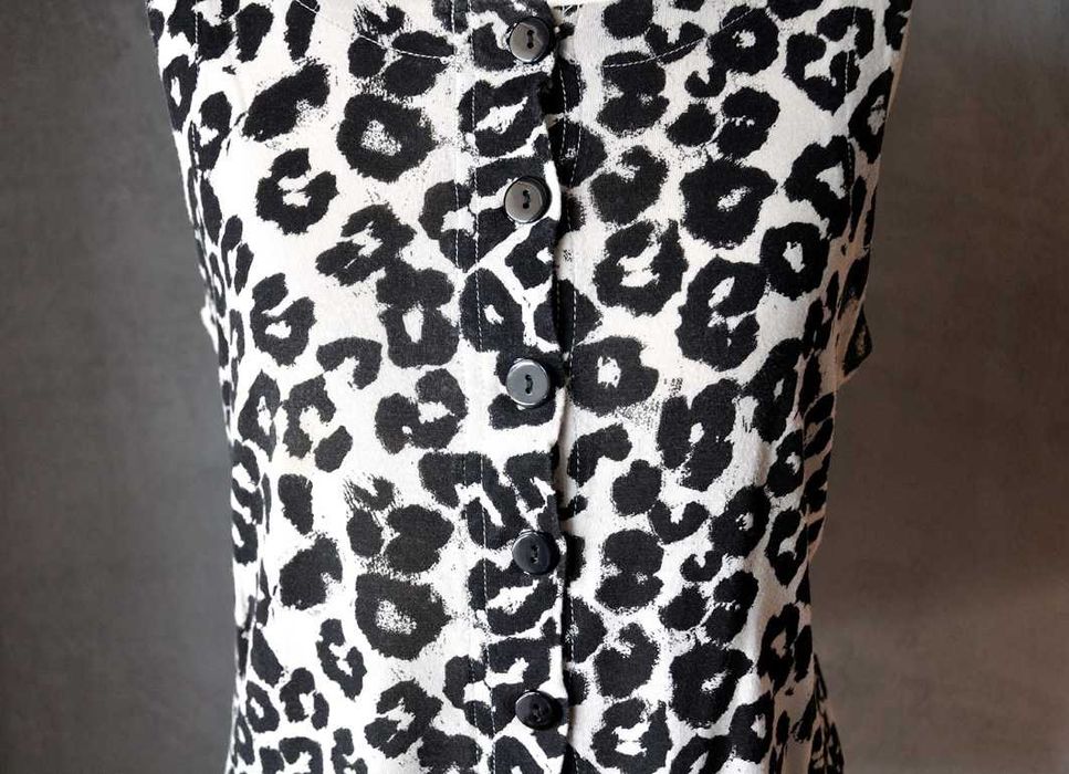 Top letni w panterkę rockabilly S M