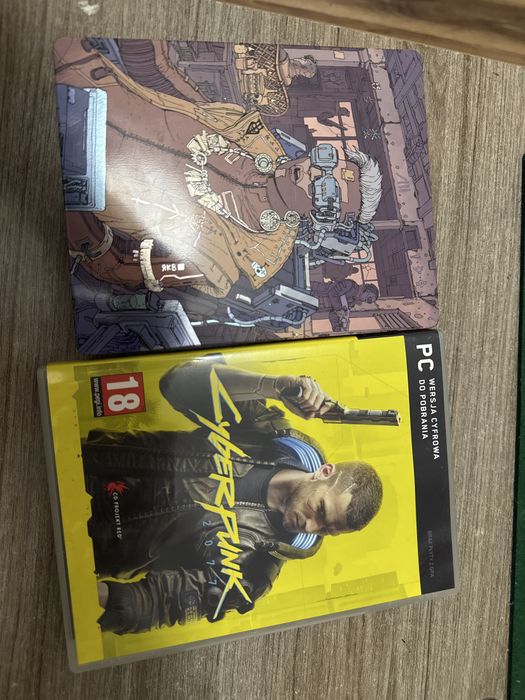 Gra cyberpunk ze steelbookiem