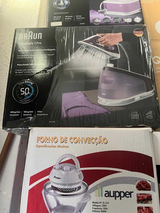 [SELADO] Ferro com Caldeira BRAUN CareStyle 1 Pro IS1514VI (Pressão 6 bar - Jato de vapor 400 g/min)