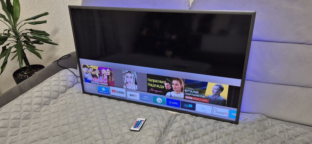 Телевізор Samsung UE40K5500BU 40" дюймів, Самсунг смарт тв smart tv