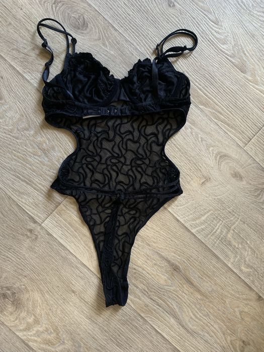 Сексуальне чорне боді AP Lingerie, розмір S