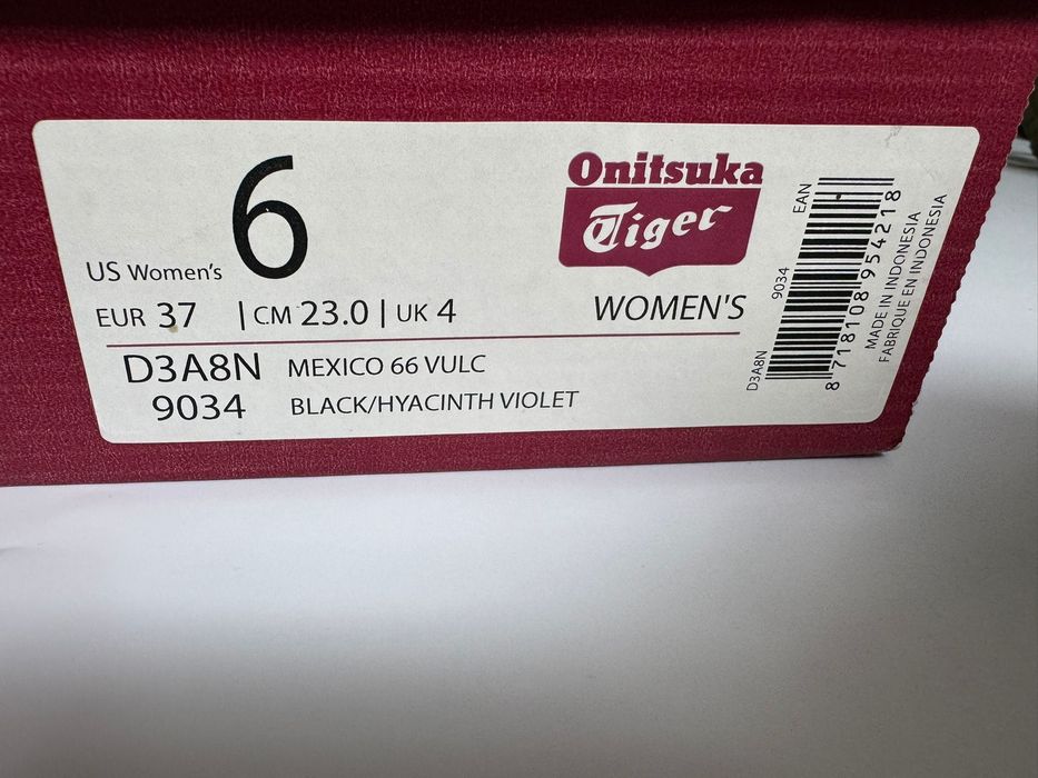 Nowe trampki damskie ONITSUKA TIGER czarne 37
