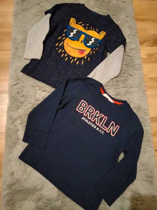 Zestaw koszulek długi rękaw f&f h&m