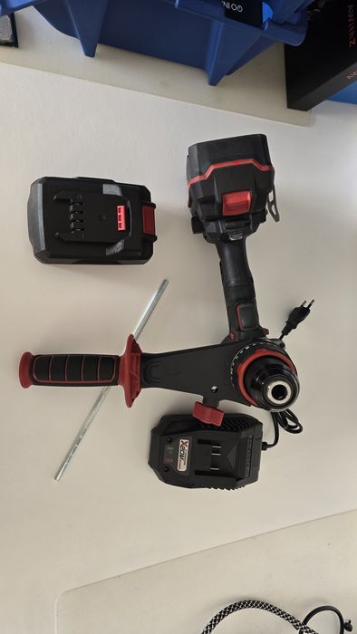 Berbequim Parkside Performance 20V Brushless (Novo) + 2 Baterias 4Ah