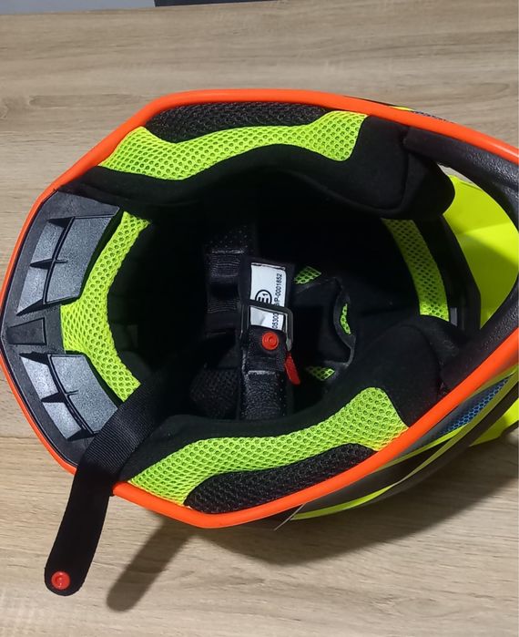 Capacete kenny e oculos