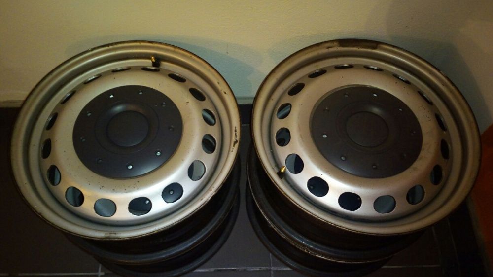 Jantes 15' VW Caddy 5×112 sem tampas