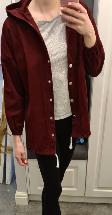 Narzutka bluza kardigan S