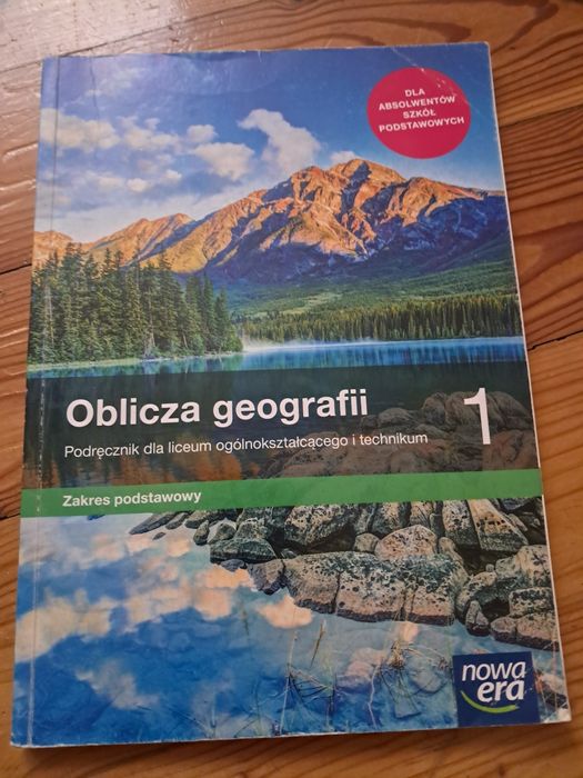 Podręcznik do geografii.