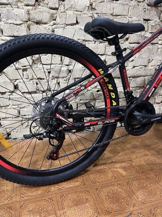 Новий велосипед Corso Blade 26» черно червоний: 9 500 грн