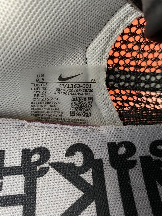 Nike Sacai Vaporwaffle Black White