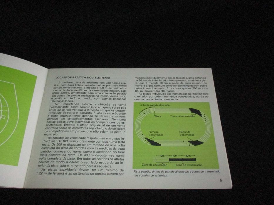 Livro Atletismo Colecção Prática Desporto