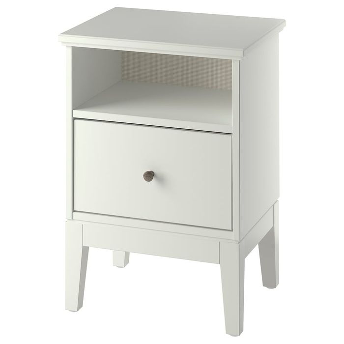 NOVA - IDANÄS IKEA -  Mesa de cabeceira, branca, 47x40 cm - PVP 139€