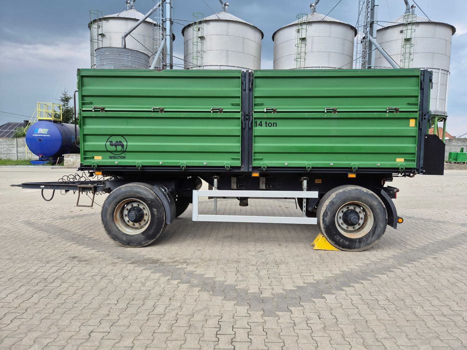 Przyczepa rolnicza WIELTON PRS 2W - 14 ton