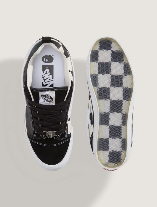 Кросівки BAPE x Vans Knu Skool/ кроссовки бейп х ванс кну скул