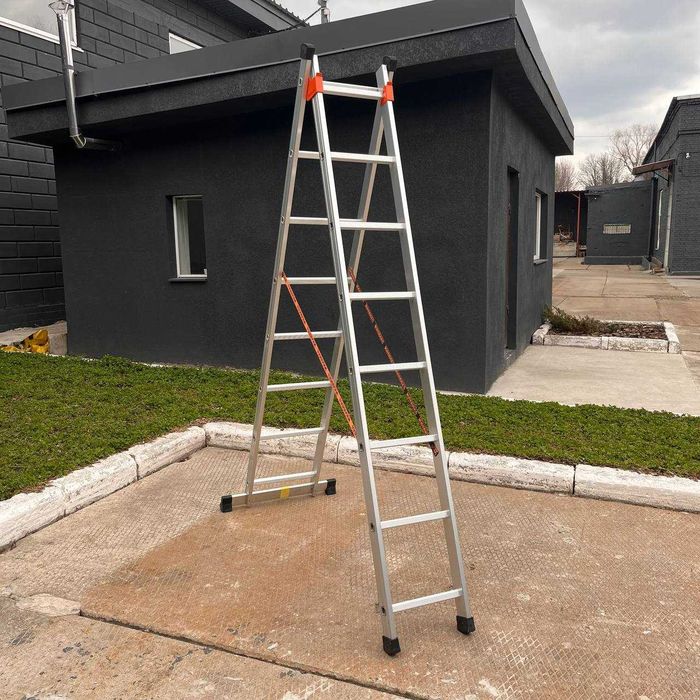 Стрем'янки, драбини приставні, 2х, 3х секційні до 12 м. Великий вибір
