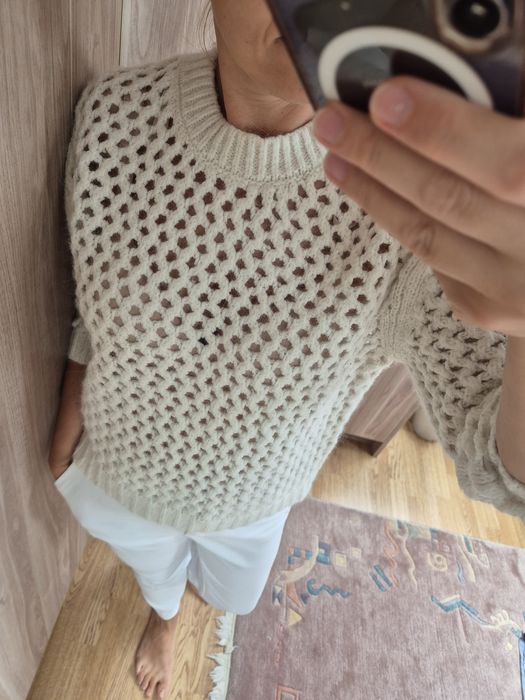Sweter damski ażurowy Primark rozm. XS