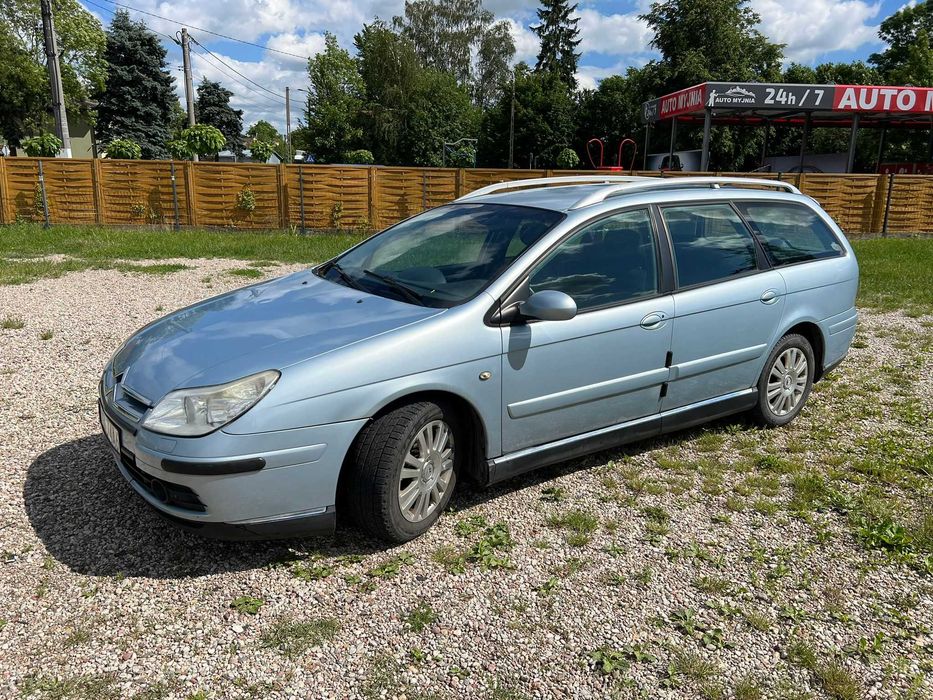 Citroen C5 2005r 2.0 AUTOMAT Z GAZEM, KOMBI z hakiem