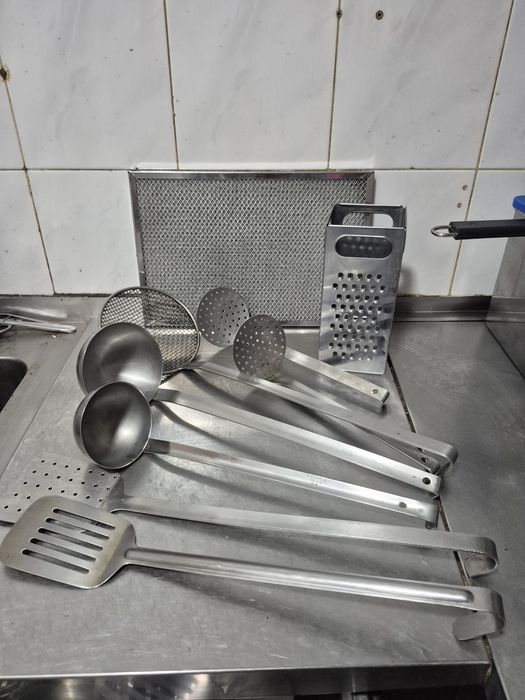 Utensilios cozinha profissional inox