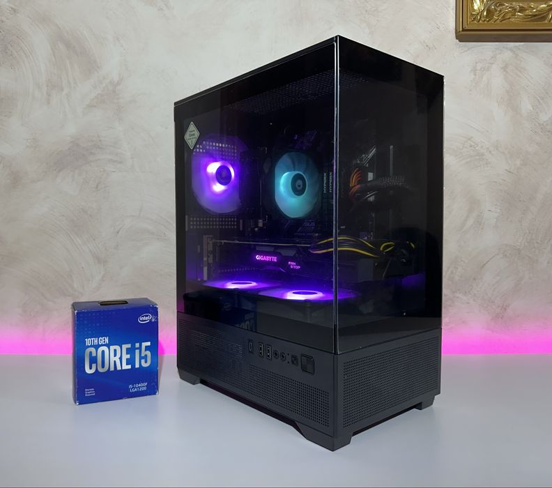 Ігровий Пк і5 10400f, 16gb, GTX 1060 3gb, SSD 480gb, Win 11, Гарантія