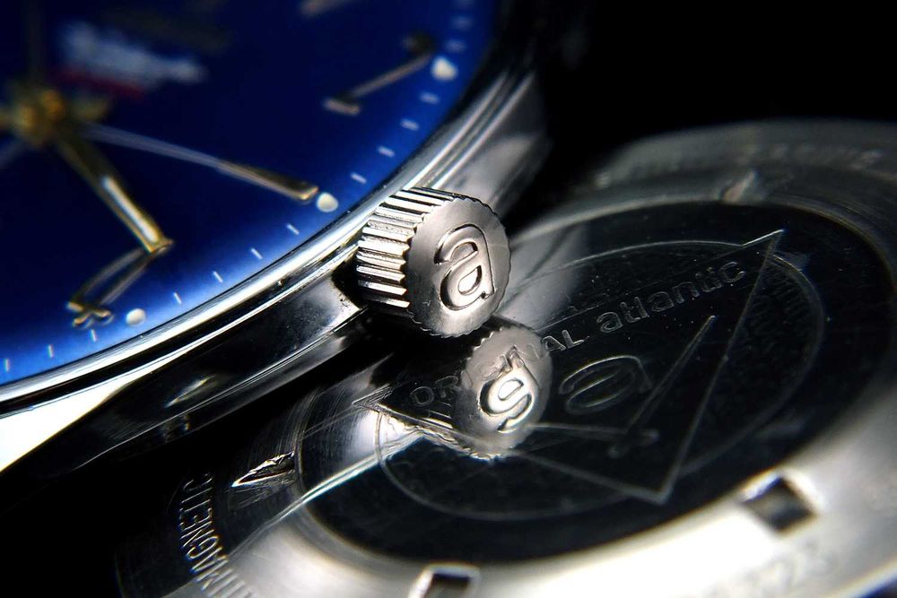 Atlantic Worldmaster Blue Marine cal.6300 PIĘKNY